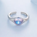 925 Sterling Silver White Gold Plated Pavé CZ Ring for Women-4