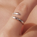 925 Sterling Silver Oxidized 0.18cm Ring-5