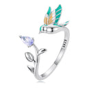 925 Sterling Silver 0.16cm Pavé Setting CZ Ring-3