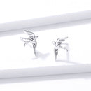 925 Sterling Silver Earrings 0.7*1.2cm for Women-4