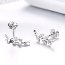 925 Sterling Silver Earrings with CZ-2