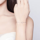 925 Sterling Silver Adjustable Bracelet for Women-6
