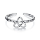 925 Sterling Silver Oxidized Silver Ring for Women-1
