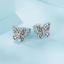 925 Sterling Silver Oxidized Silver Earrings for Women-5