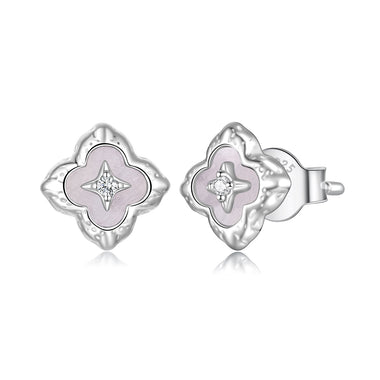 925 Sterling Silver Moissanite 0.8cm Earrings for Women