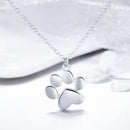925 Sterling Silver Necklace with SCN Pendant 1.5x1.4cm for Women-5