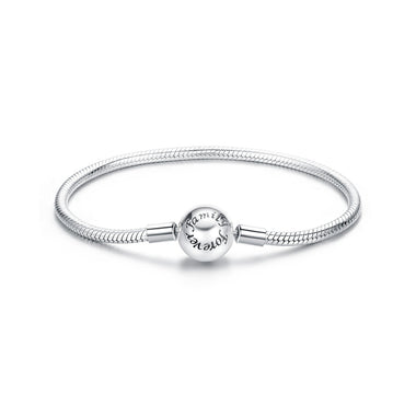 925 Sterling Silver Oxidized Silver White Gold 14.0mm Bracelet for Women - 0
