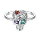 925 Sterling Silver Pendant 1.20x1.00cm with Pavé CZ for Women-1