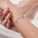 925 Sterling Silver White Gold Plated 16+5cm Pavé Setting CZ Bracelet-7