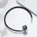 925 Sterling Silver Nan Style Bracelet Size 17.0-5