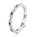 925 Sterling Silver Pavé Setting CZ Ring Size 6.0 for Women-1