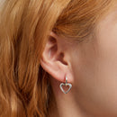 925 Sterling Silver Earrings for Women - Oxidized - 1.9x1.2cm-7