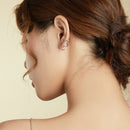 925 Sterling Silver Oxidized Earrings for Women-6