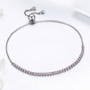 925 Sterling Silver Bracelet 27cm for Women-3