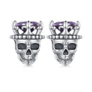 925 Sterling Silver Earrings with Pavé Setting CZ 10*9mm for Women-2