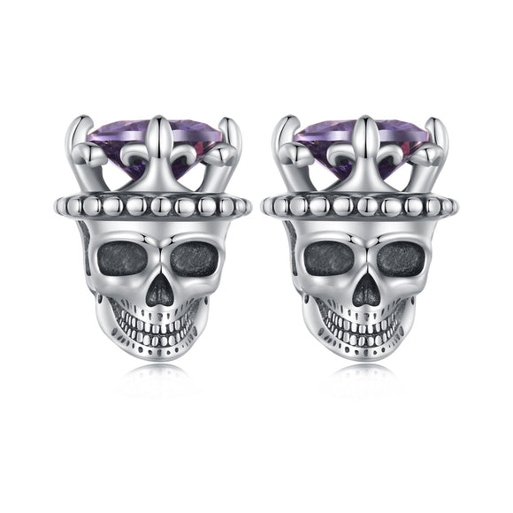 925 Sterling Silver Earrings with Pavé Setting CZ 10*9mm for Women