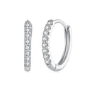S925 Sterling Silver 2.0mm Moissanite Earrings for Women-1