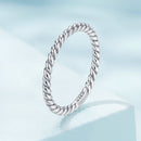 925 Sterling Silver Oxidized Ring Size 6.0 for Women-2