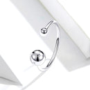 S925 Sterling Silver Plated Platinum Ring-2