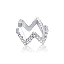 925 Sterling Silver Plated Platinum Pavé CZ Earrings for Women-4