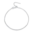 925 Sterling Silver Adjustable Platinum-Plated Bracelet for Women-1