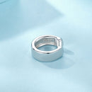 S925 Sterling Silver Plated Platinum Earrings-5