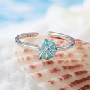 925 Sterling Silver Enamel Pavé CZ Spiral Ring for Women-3