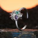 925 Sterling Silver Pendant 1.20x1.00cm with Pavé CZ for Women-3