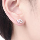 925 Sterling Silver Earrings with Pavé Setting CZ for Women-5