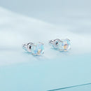 925 Sterling Silver Opal Earrings for Women-2