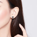 925 Sterling Silver Earrings with Enamel Finish-6