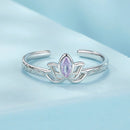 925 Sterling Silver 1.9mm Pavé Setting White Gold Plated Ring-4