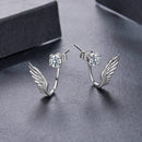 925 Sterling Silver Moissanite 0.50 Carat Earrings for Women-4