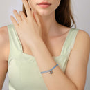925 Sterling Silver Adjustable Cotton Rope Bracelet for Women-7