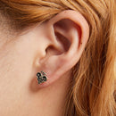 S925 Sterling Silver Oxidized Earrings with Enamel - Perfect for Any Occasion-7