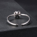 925 Sterling Silver Moissanite Ring Size E for Women-1
