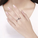925 Sterling Silver 0.2cm Width Ring-6