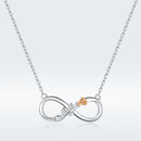 925 Sterling Silver Necklace 40-45cm for Women-4