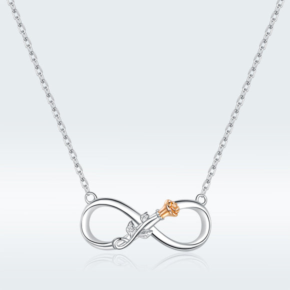 925 Sterling Silver Necklace 40-45cm for Women