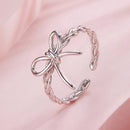 925 Sterling Silver Plated White Gold Minimalist Pendant Necklace for Women-2