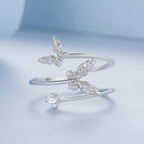 925 Sterling Silver Pavé Setting CZ Ring-4
