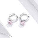 925 Sterling Silver Earrings with Pavé Setting CZ for Women-4