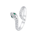 925 Sterling Silver Pavé Setting CZ Ring-1