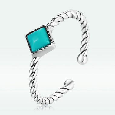 925 Sterling Silver Stackable Pavé Setting CZ Ring for Women - 0