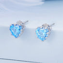 925 Sterling Silver Earrings with Pavé Setting CZ for Women-7