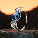 925 Sterling Silver Unisex Ring with Oxidized Finish - 0.17cm Width-4