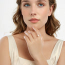 925 Sterling Silver Ring with Oxidized Finish - Width 0.15-0.8cm for Women-7