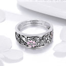 S925 Sterling Silver Ring Size 6.0-3