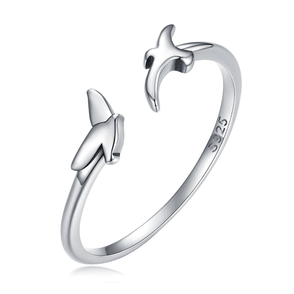 S925 Oxidized Silver 0.15cm Ring