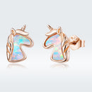 925 Sterling Silver Opal Earrings for Women-4